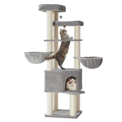 FEANDREA - Arbre à chat - Géant à plusieurs niveaux FEANDREA - Arbre à chat - Géant à plusieurs niveaux
