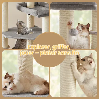 FEANDREA - Arbre à chat - Géant à plusieurs niveaux