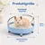 Zatte Baignoire à Sable pour Hamster 16,5 cm - Toilette pour Petits Animaux Zatte Baignoire à Sable pour Hamster 16,5 cm - Toilette pour Petits Animaux