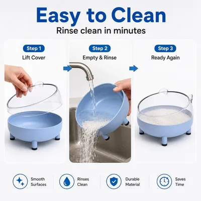 Zatte Baignoire à Sable pour Hamster 16,5 cm - Toilette pour Petits Animaux Zatte Baignoire à Sable pour Hamster 16,5 cm - Toilette pour Petits Animaux