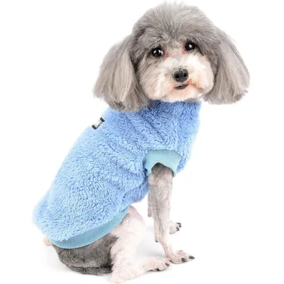 Zatte Pull d'Hiver Polaire Chaud pour Petit Chien - Gilet Doux