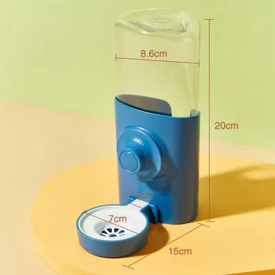 Zatte Biberon Suspendu Anti-Goutte 600 ml pour Lapin et Petits Animaux