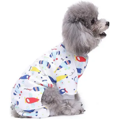 Zatte Pyjama Grenouillère Coton pour Petit Chien - Taille L