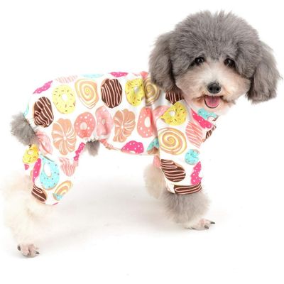 Zatte Combinaison Pyjama Motif Canard pour Petit Chien - Coton