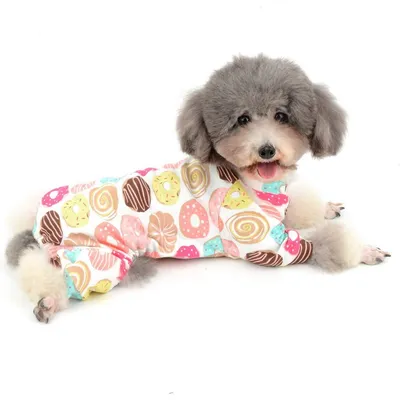 Zatte Combinaison Pyjama Motif Canard pour Petit Chien - Coton