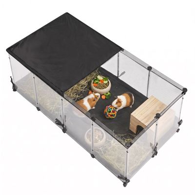 SONGMICS - Enclos pour Lapin - Parc Modulable Imperméable