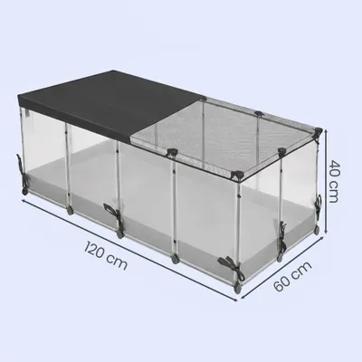 SONGMICS - Enclos pour Lapin - Parc Modulable Imperméable SONGMICS - Enclos pour Lapin - Parc Modulable Imperméable