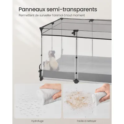 SONGMICS - Enclos pour Lapin - Parc Modulable Intérieur SONGMICS - Enclos pour Lapin - Parc Modulable Intérieur