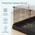 SONGMICS - Parc de jeu - Tapis Imperméable Double Porte SONGMICS - Parc de jeu - Tapis Imperméable Double Porte
