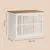 FEANDREA - Cage pour chien - Table d'appoint 2 portes