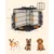 Feandrea - Cage pour Grands Chiens - Pliable 2 Portes Feandrea - Cage pour Grands Chiens - Pliable 2 Portes