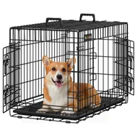 Feandrea - Cage pour Grands Chiens - Pliable 2 Portes
