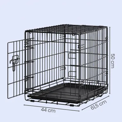 FEANDREA - Cage de transport pliable pour chien FEANDREA - Cage de transport pliable pour chien