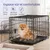 FEANDREA - Cage de transport pliable pour chien FEANDREA - Cage de transport pliable pour chien