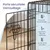 FEANDREA - Cage de transport pliable pour chien FEANDREA - Cage de transport pliable pour chien