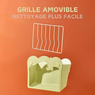Zatte Râtelier à Foin Suspendu pour Lapins et Petits Animaux - Vert