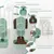 Zatte Distributeur Suspendu Automatique Nourriture et Eau Petits Animaux Zatte Distributeur Suspendu Automatique Nourriture et Eau Petits Animaux
