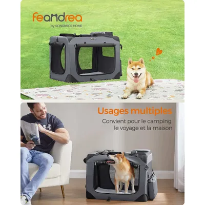 Feandrea - Sac Transport Chat Chien - Caisse Pliable Feandrea - Sac Transport Chat Chien - Caisse Pliable