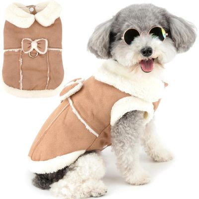Zatte Gilet Polaire Doux et Chaud pour Petit Chien et Chat - Lot de 3