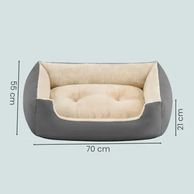 FEANDREA - Panier pour Chien - Coussin Réversible Lavable FEANDREA - Panier pour Chien - Coussin Réversible Lavable