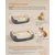 FEANDREA - Panier pour Chien - Coussin Réversible Lavable FEANDREA - Panier pour Chien - Coussin Réversible Lavable