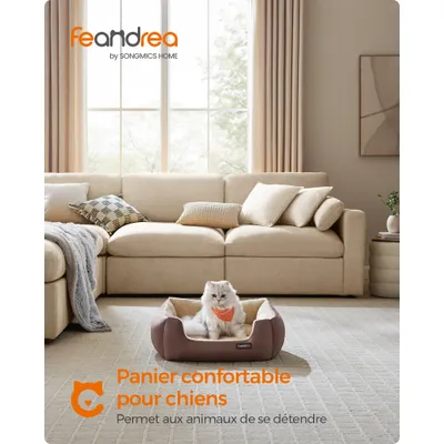 FEANDREA - Panier pour Chien - Coussin Réversible Lavable FEANDREA - Panier pour Chien - Coussin Réversible Lavable