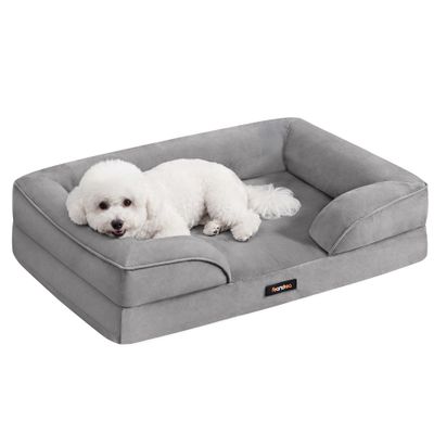 FEANDREA - Canapé pour Chien - Lit Déhoussable Antidérapant