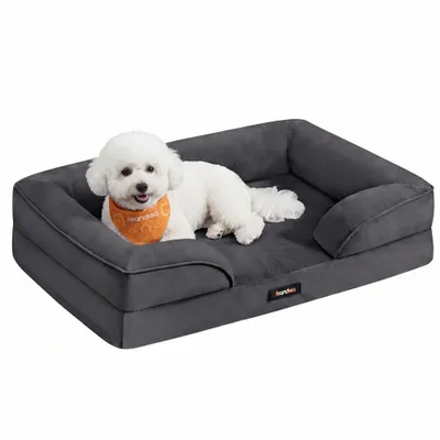 FEANDREA - Canapé pour Chien - Lit Déhoussable Antidérapant FEANDREA - Canapé pour Chien - Lit Déhoussable Antidérapant