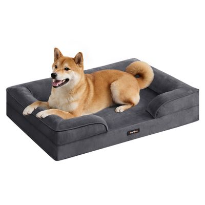 FEANDREA - Canapé pour Chien - Lit Déhoussable Antidérapant