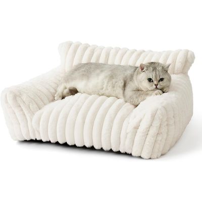 Zatte Canapé-Lit Orthopédique 65×44 cm pour Petit Chat et Chien