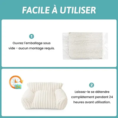 Zatte Canapé-Lit Orthopédique 65×44 cm pour Petit Chat et Chien Zatte Canapé-Lit Orthopédique 65×44 cm pour Petit Chat et Chien