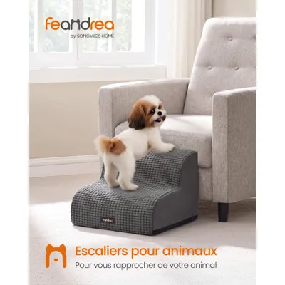 FEANDREA - Escalier pour Chien et Chat - Rampe Mousse