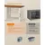 FEANDREA - Meuble Cache-Litière Double - PCLFR010W01 FEANDREA - Meuble Cache-Litière Double - PCLFR010W01