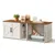 FEANDREA - Meuble Cache-Litière Double - PCLFR010W01 FEANDREA - Meuble Cache-Litière Double - PCLFR010W01