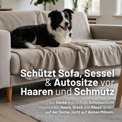 Rudelkönig Hundedecke Snori aus Premium-Fleece waschbar Rudelkönig Hundedecke Snori aus Premium-Fleece waschbar
