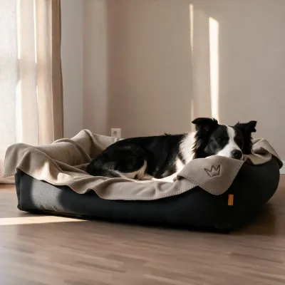 Rudelkönig Couverture chien Snori polaire lavable