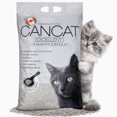 Cancat Katzenstreu Bentonitstreu klumpend Cancat Katzenstreu Bentonitstreu klumpend
