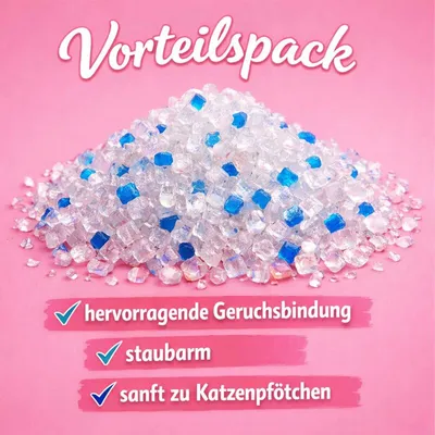 Powercat Katzenstreu Silikatstreu Silicat Powercat Katzenstreu Silikatstreu Silicat