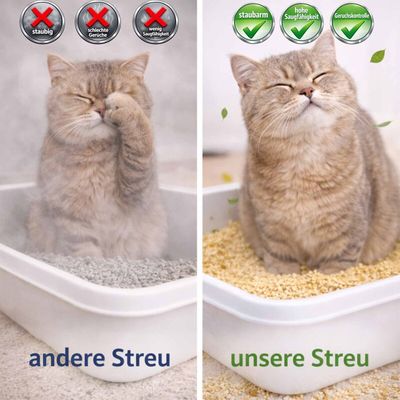 GreenCat Naturklumpstreu auf Maisbasis