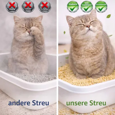 GreenCat Naturklumpstreu auf Maisbasis GreenCat Naturklumpstreu auf Maisbasis