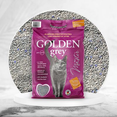 Golden Grey Master Klumpendes Katzenstreu Babypuderduft