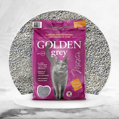 Golden Grey Master Klumpendes Katzenstreu Babypuderduft Golden Grey Master Klumpendes Katzenstreu Babypuderduft