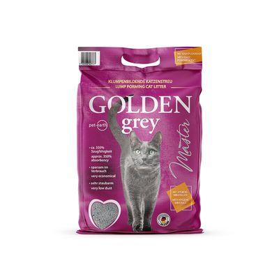 Golden Grey Master Klumpendes Katzenstreu Babypuderduft