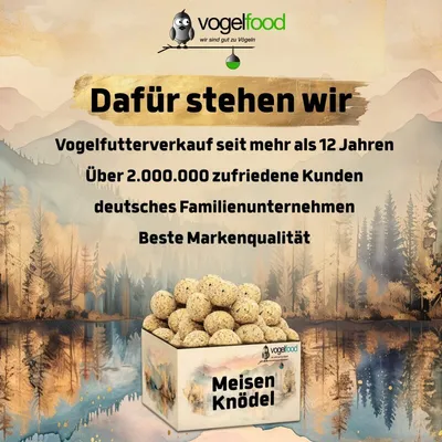 Meisenknödel ohne Netz Marke Vogelfood