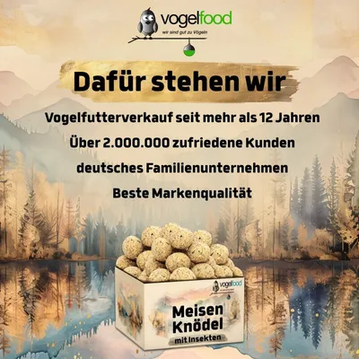 Meisenknödel mit Insekten ohne Netz Marke Vogelfood Meisenknödel mit Insekten ohne Netz Marke Vogelfood