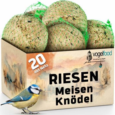 20 Stück Riesenmeisenknödel je 500g