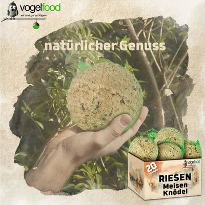 20 Stück Riesenmeisenknödel je 500g