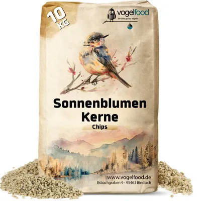 Sonnenblumenkerne Bruch gebrochen Vogelfutter Vogelfood