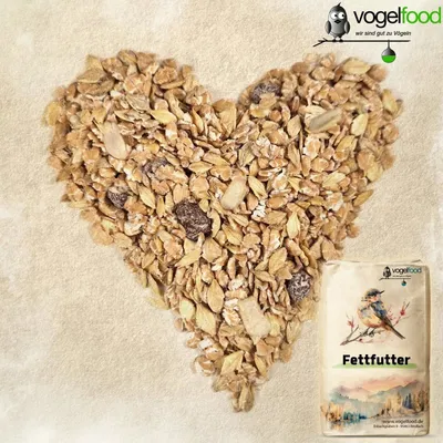 Fetffutter für Wildvögel Streufutter Futtermischung Vogelfood Fetffutter für Wildvögel Streufutter Futtermischung Vogelfood