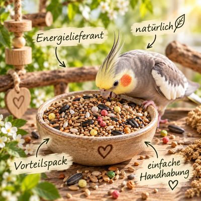 25 kg Nymphensittichfutter Vogelfutter
